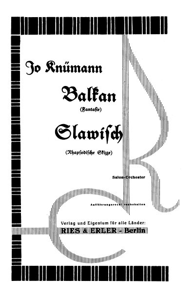 J. Knuemann: Balkan + Slawisch
