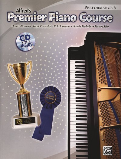 D. Alexander: Premier Piano Course 6 - Performan, Klav (+CD)