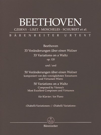 L. v. Beethoven: 33 Veränderungen über einen Walzer op, Klav