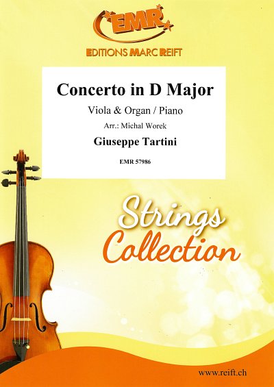 G. Tartini: Concerto in D Major, VaKlv/Org