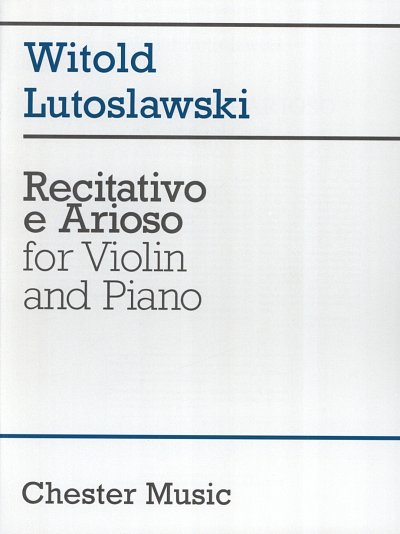 Recitativo & Arioso, VlKlav (KlavpaSt)