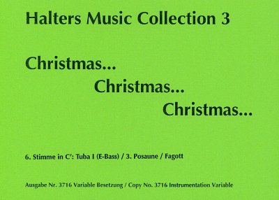 Christmas Christmas Christmas Halters Music Collection 3