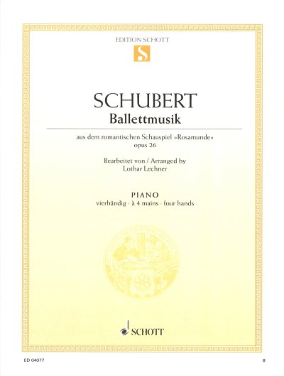F. Schubert: Ballettmusik Nr. 2 G-Dur op. 26 D 797/2, Klav4m