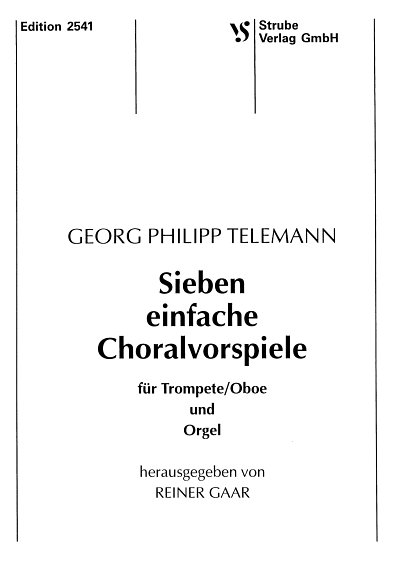 G.P. Telemann: 7 Einfache Choralvorspiele