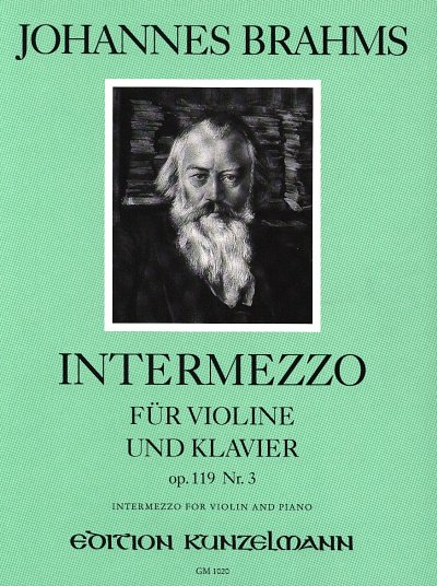J. Brahms: Intermezzo op. 119/3, VlKlav (KlavpaSt)