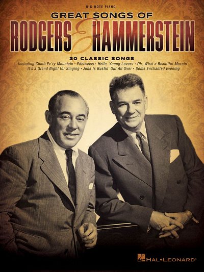 O. Hammerstein: Great Songs of Rodgers & Hammerstein, Klav