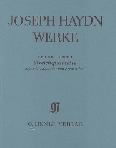 J. Haydn y otros.: String Quartets op. 42, op. 50, op. 54/55