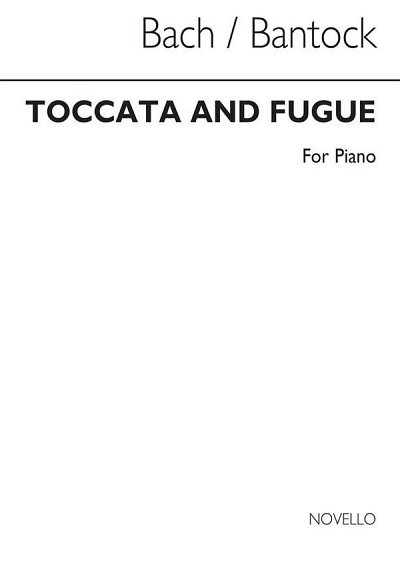 J.S. Bach: Toccata And Fugue In D Minor (Arranged G Ba, Klav