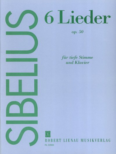 J. Sibelius: Sechs Lieder op. 50 , GesTiKlav