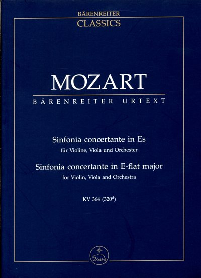 W.A. Mozart: Sinfonia concertante Es-Dur KV , VlVaOrch (Stp)