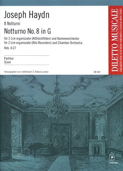 J. Haydn: Notturno 8 G-Dur Hob 2/26