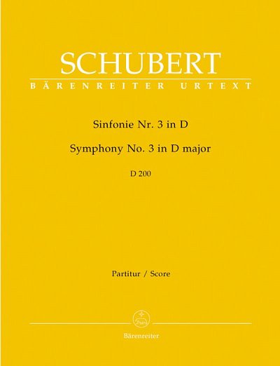 F. Schubert: Sinfonie Nr. 3 D-Dur D 200, Sinfo (Part)