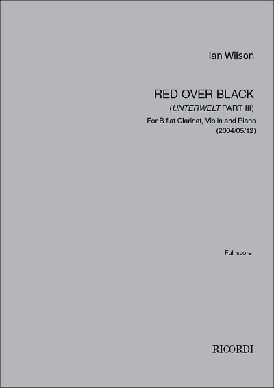 Red Over Black (Unterwelt Part III) (Pa+St)