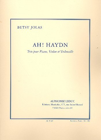 B. Jolas: Ah! Haydn, VlVcKlv (Pa+St)