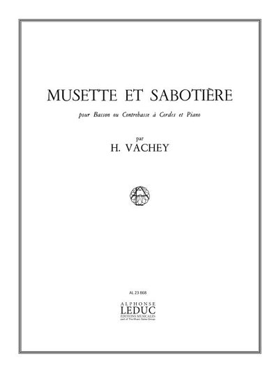 H. Vachey: Musette et Sabotière (Bu)