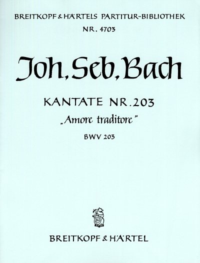 J.S. Bach: Kantate 203 Amore Traditore