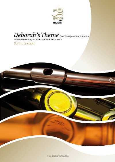 E. Morricone: Deborah's Theme, FlEns (Pa+St)
