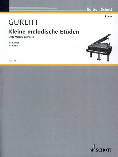C. Gurlitt: Kleine melodische Etüden op. 187, Klav