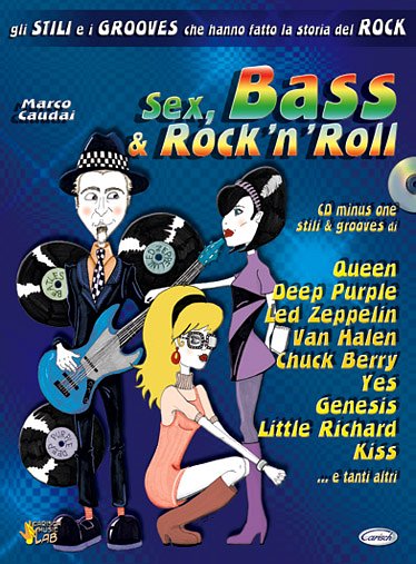 M. Caudai: Sex, Bass & Rock'n'roll, E-Bass (+CD)