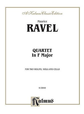 String Quartet in F Major, 2VlVaVc (Bu)