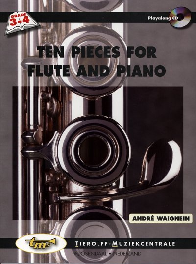 A. Waignein: Ten Pieces for Flute and Piano, Fl (+CD)