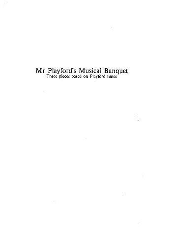 Mr. Playford's Musical Banquet, Fl
