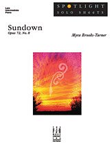 Myra Brooks-Turner: Sundown, Op. 72, No. 8