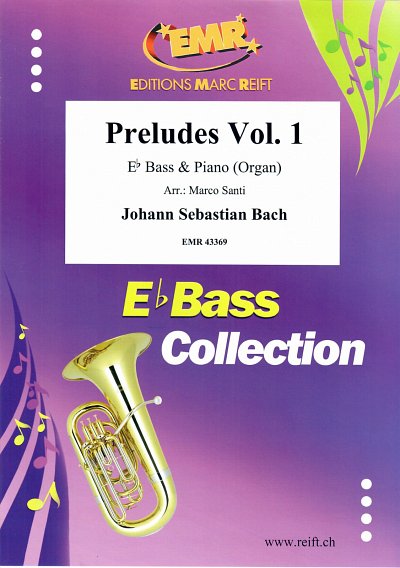 J.S. Bach: Preludes Vol. 1, TbEsKlv/Org