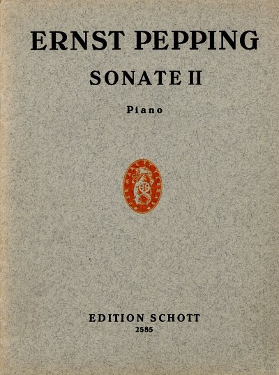 E. Pepping: Sonate II , Klav