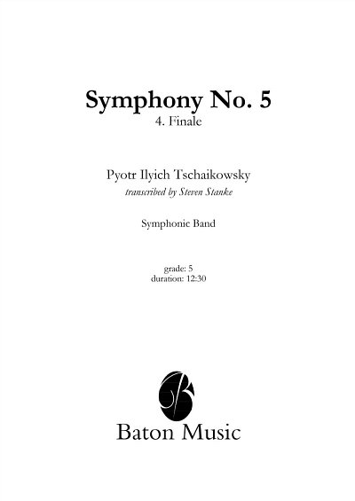 P.I. Tschaikowsky: Symphony nr. 5 E minor