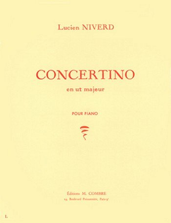 L. Niverd: Concertino en ut majeur, Klav