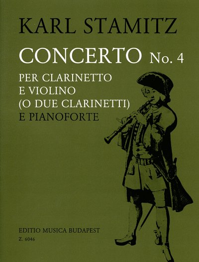 C. Stamitz: Concerto No. 4 per clarinetto e, KlarVlOr (KASt)