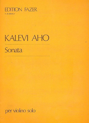 K. Aho: Sonata, Viol
