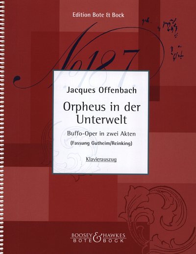 AQ: J. Offenbach: Orpheus in der Unterwelt, GsGchOr (B-Ware)