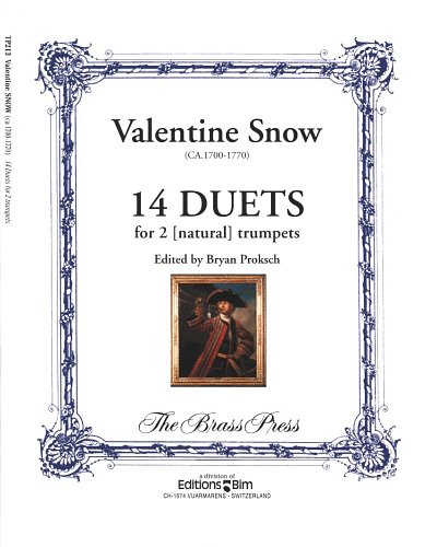 V. Snow: 14 Duets, 2Trp (Sppa)