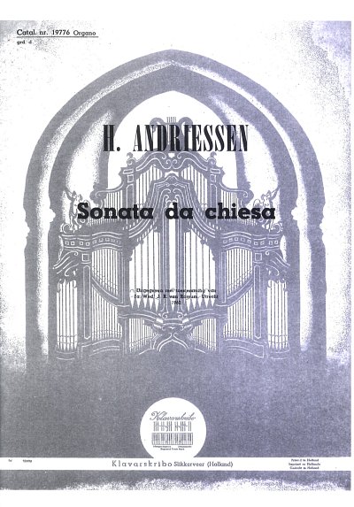 H. Andriessen: Sonata da chiesa, Org