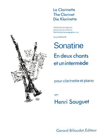H. Sauguet: Sonatine, KlarKlv (KlavpaSt)