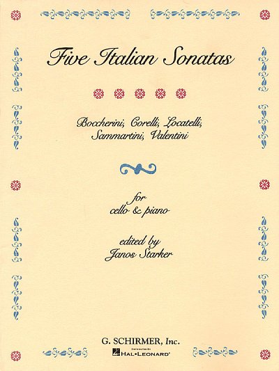5 Italian Sonatas, VcKlav (KlavpaSt)