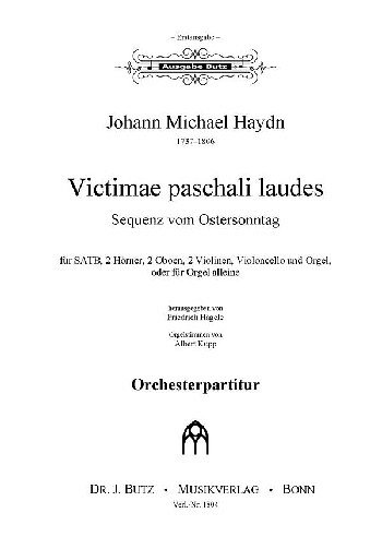 M. Haydn: Victimae Paschali Laudes