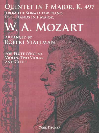 W.A. Mozart: Quintet in F Major KV 497, FlVl2VaVc (Pa+St)