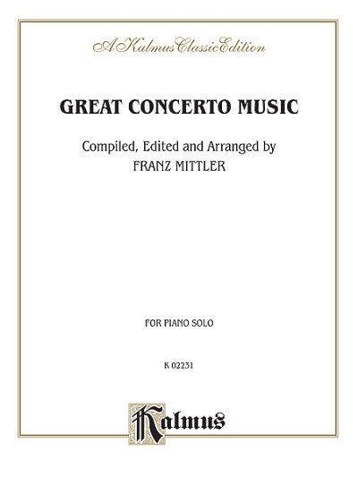 Great Concerto Music, Klav