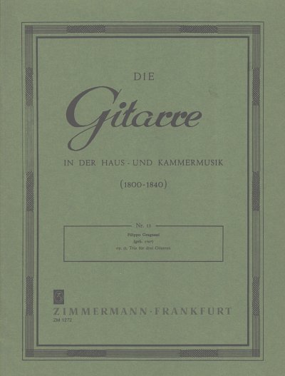 F. Gragnani: Trio op. 12