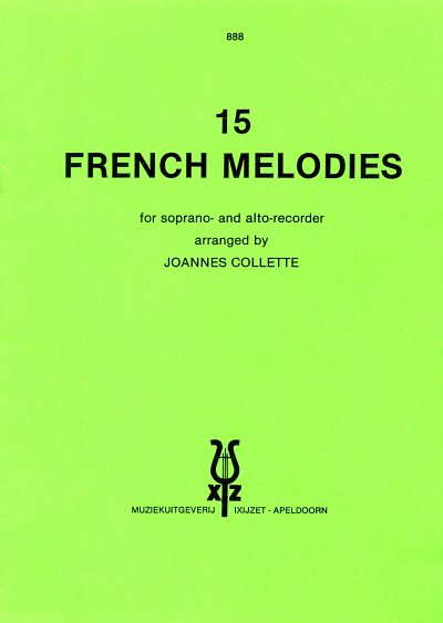 15 French Melodies
