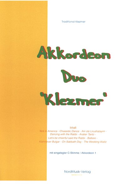 H. Schröder: Akkordeon-Duo 'Klezmer', 2Akk