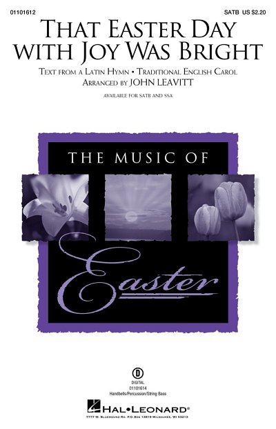 J. Leavitt: That Easter Day with Joy Was Bri, GchKlav (Chpa)