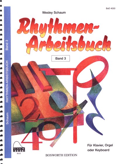 J.W. Schaum: Rhythmen-Arbeitsbuch 3, Klav/KeyOrg (Arbh)