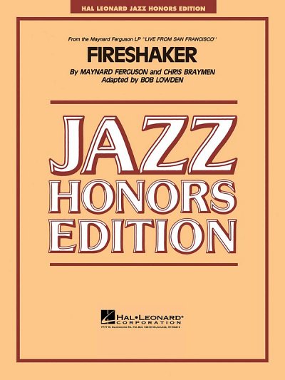 Fireshaker - Jazz Ensemble, Jazzens (Pa+St)