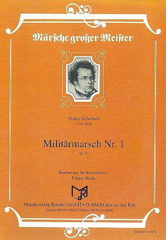 F. Schubert: Militärmarsch Nr. 1, Blaso (Dir+St)