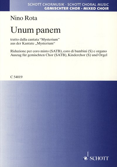 N. Rota: Unum panem (1962)