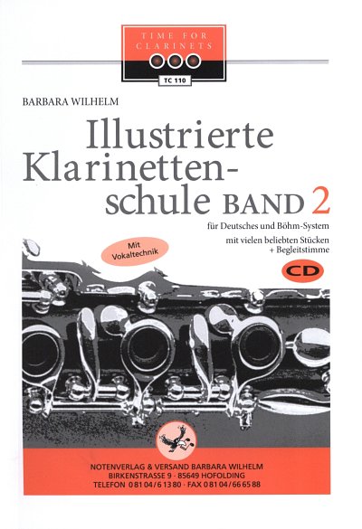 B. Wilhelm: Illustrierte Klarinettenschule 2, Klar (+2CD)